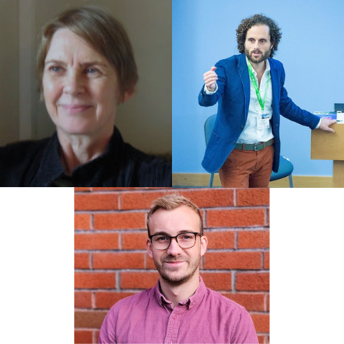 Project leads Professor Sharon Collard, Professor Emmanouil Tranos and Mr Jamie Evans, University of Bristol